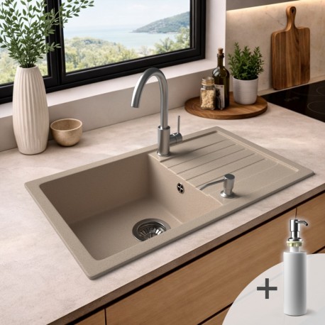 ANGEBOT: Lindbergh Granitspüle "PRO22"